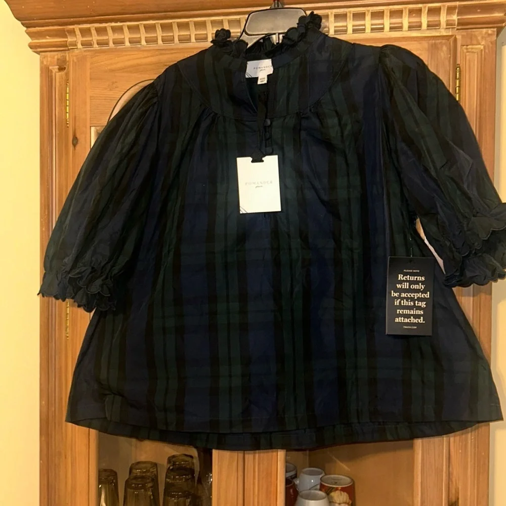 Blackwatch Selena Blouse POMANDER PLACE
